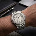 Seiko Mod Horizon Silver - Blanco Polar