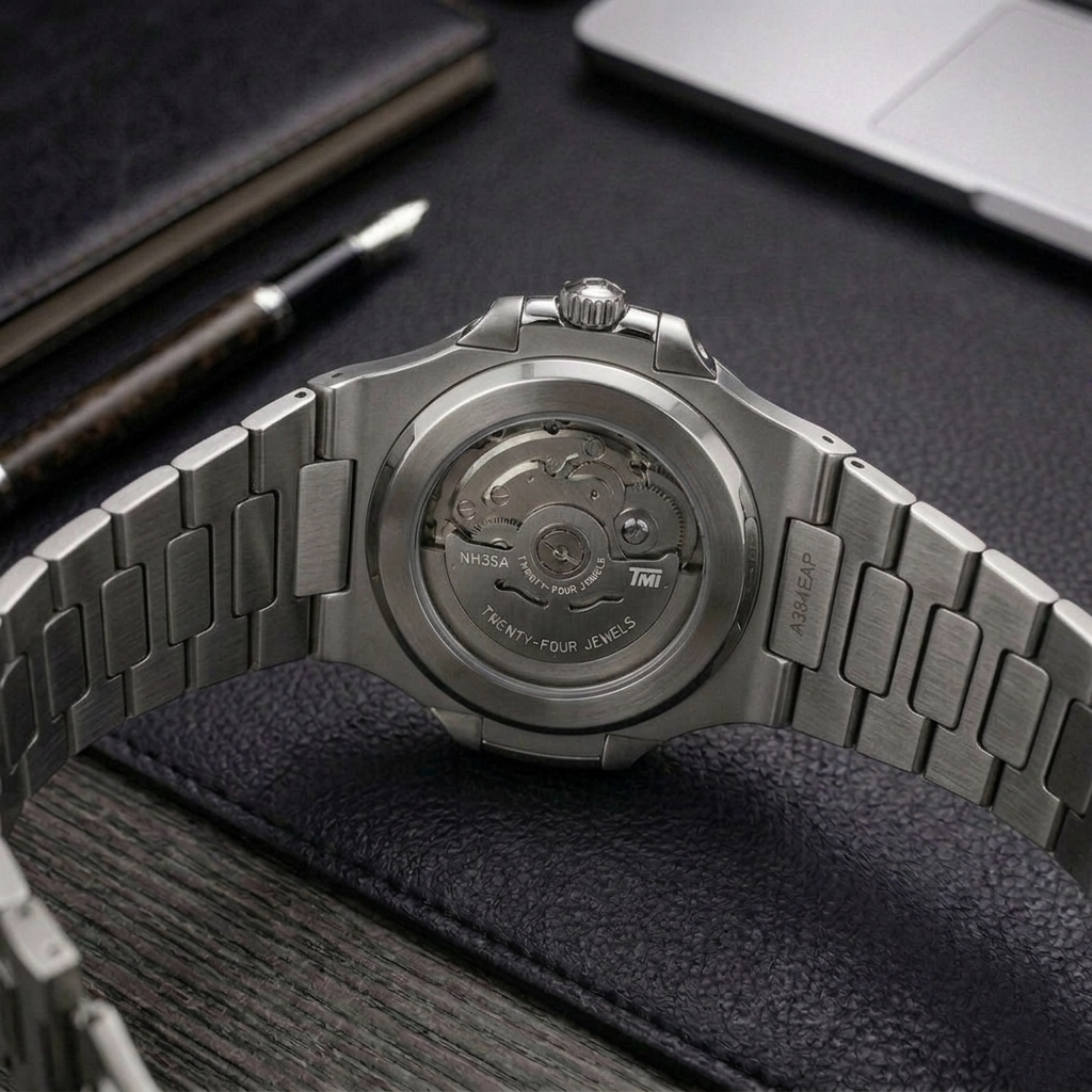 Seiko Mod Horizon Silver - Azul Cobalto