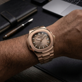 Seiko Mod Nautilus - Café Imperial & Oro Rosa